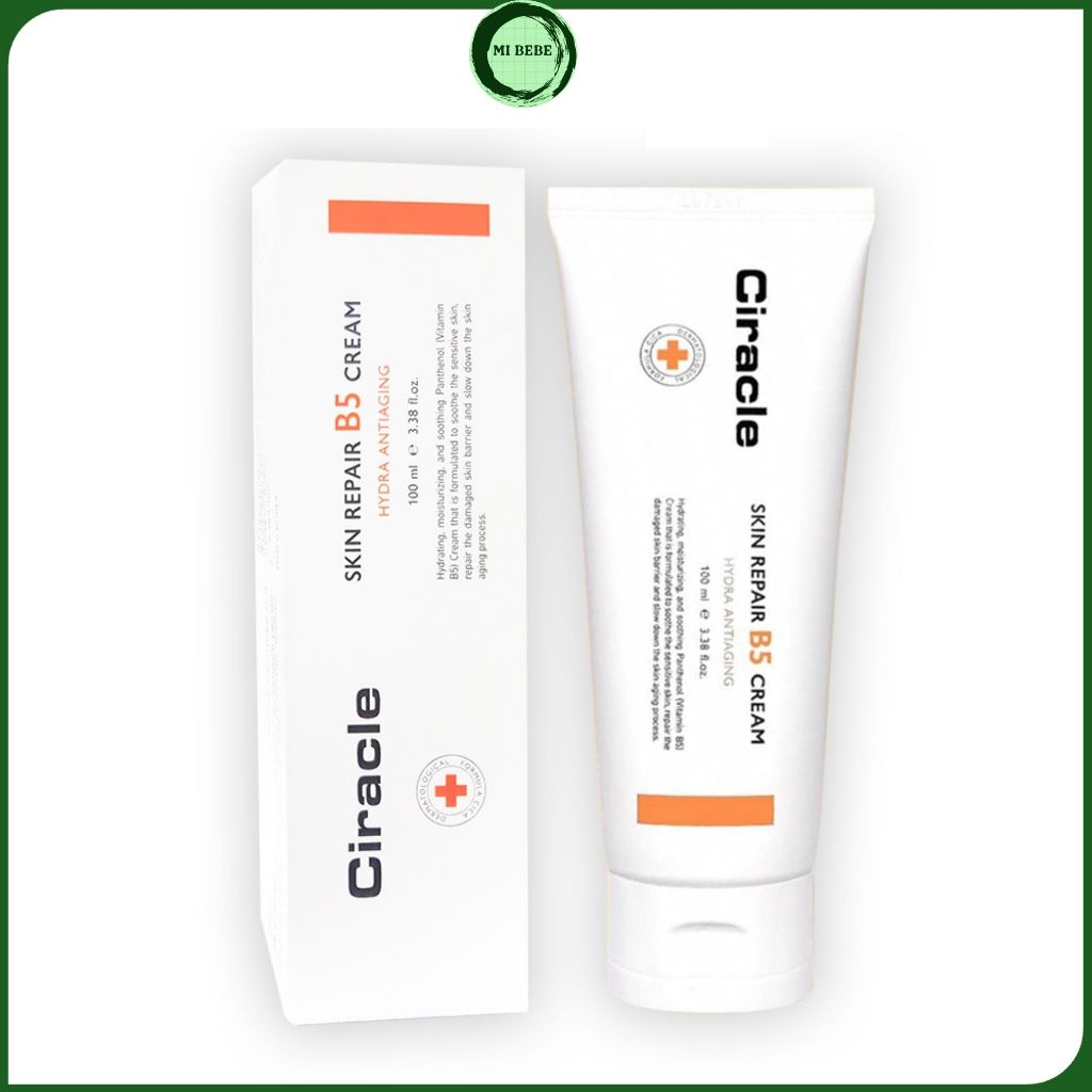 Kem dưỡng phục hồi da Ciracle Skin Repair B5 Cream nhẹ dịu lành tính 100ml - Mibebe