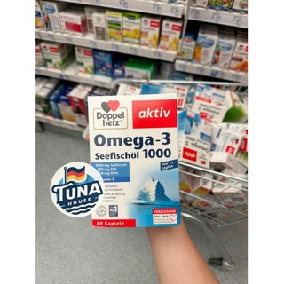 Dầu cá Doppel.herz Omega 3 Seefischol 1000 (80 Viên)