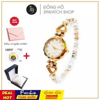 [Tặng ví da nữ] Đồng hồ Julibé nữ  RA47 NUMV dây đá Ceramic 100%, Kính sapphire chống trầy cao cấp