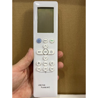 Remote điều khiển điều hoà FUNIKI dài loại mới có phím ECO và TUBO - Hàng mới loại 1 - Bh 3 tháng lỗi đổi mới
