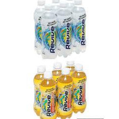 Revive muoi khoáng 500ml/revive chanh muôi 390ml lốc 6 chai