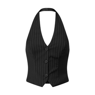 Áo gile yếm hở lưng - openback gilet