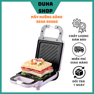 Máy Nướng Bánh Mì Sandwich SEKA SK560 Đa Năng Nhỏ Gọn dùng cho gia đình tiện lợi bảo hành 12 tháng