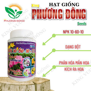 Phân bón siêu lân npk 10-60-10 te 100gr - phân bón cuốc vàng