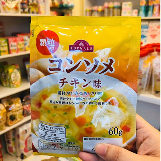 Hạt nêm gà Topvalu Nhật Bản gói 60g