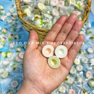 1KG KẸO DỪA SAKURA MIX VỊ