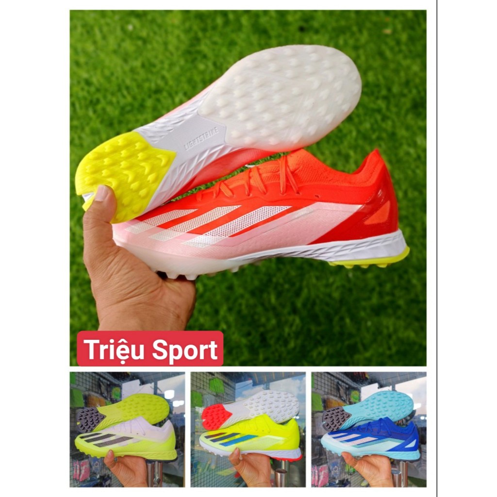 giày đá bóng X Crazyfast.1 TF (Tặng khâu đế+tất+hộp)
