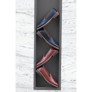 Giày Da Nam Kiểu Dáng Loafer Chất Liệu Da Bê Nhập Khẩu Cao Cấp Thương Hiệu KNAR (K16)