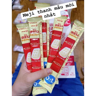 (Bán lẻ) Sữa Meiji thanh số 0-1 hàng nội địa Nhật date 2024-thanh 27g