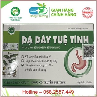 Dạ dày Tuệ Tĩnh, hỗ trợ bổ tỳ vị, giảm nguy cơ viêm loét dạ dày-tá tràng