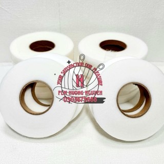 1 cuộn 100 yard Keo tan - Keo ủi tan, mếch mex ủi tan bản 1cm 1,5cm 2cm kết dính 2lớp vải dùng trong may mặc