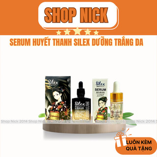 Serum Huyết Thanh Silex Dưỡng Trắng Da Ngừa Nám 30ml Chính Hãng