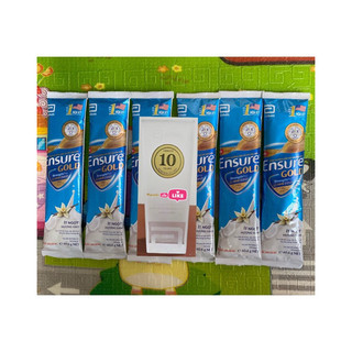 Combo 10 gói ensure hương vani ít ngọt mẫu mới date t7/2025