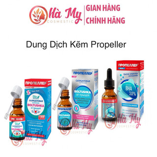Dung dịch kẽm Salicylic BOLTUSHKA Propeller 25ml - Huyền dịch Propeller