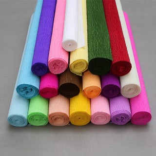 Giấy nhún Ý 140g tông xanh lá cuộn 50x250cm