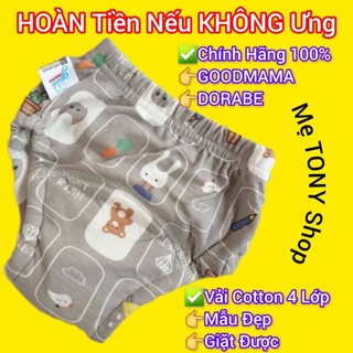 [Tặng KhănSỮA Xịn]Quần Bỏ Bỉm Cho Bé GOODMAMA/DORABE Chính Hãng, Bỉm Vải Cho Bé (Đủ Size Từ 5 Đến 17kg)