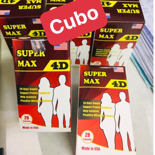TĂNG CÂN SUPER MAX 4D HỘP 28 VIÊN - CHÍNH HÃNG NHẬP KHẨU USA