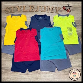 Bộ thể thao thun lạnh STYLEJUMY 87 (14-48kg), phong cách thể thao mát mẻ thông thoáng, thun lạnh loại 1 siêu mát cholạnh