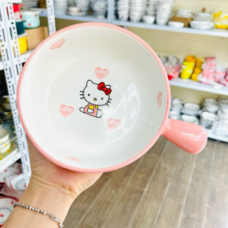 Bát đĩa sứ Hello Kitty mẫu mới cực đẹp