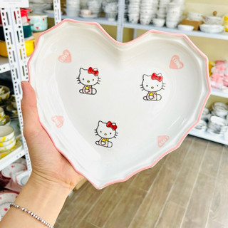 Bát đĩa sứ Hello Kitty mẫu mới cực đẹp