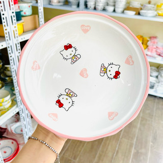 Bát đĩa sứ Hello Kitty mẫu mới cực đẹp