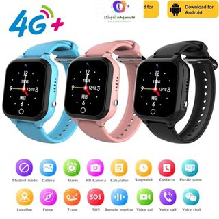   Gọi video - Sim 4G  Đồng hồ thông minh C80 - Video call - Định vị nghe gọi sử dụng sum 4G cho bé 