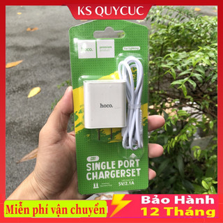 Bộ sạc nhanh HOCO C81 , cốc sạc nhanh cho ĐT ,Samsung type c,micro usb android