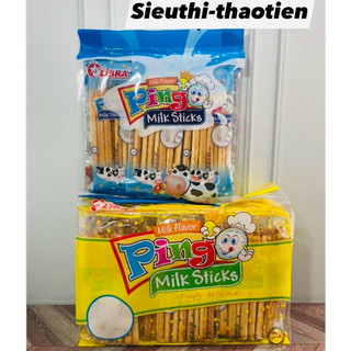 Libra bánh que Pingo hương sữa Milk Stick Biscuit 198gr