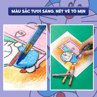 Sáp 24 màu Colokit Doraemon CR-C06/DO