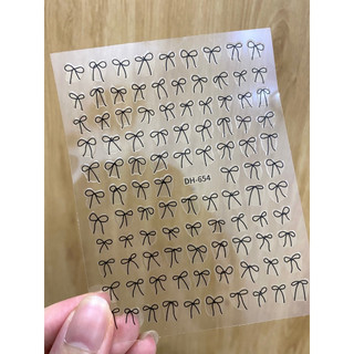 Sticker Nơ Dán Móng Mẫu Mới