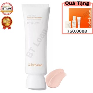 [ Mẫu Mới Up 50ml ] Kem Chống nắng trắng da nâng tone sulwhasoo UV Daily tone up 50ml