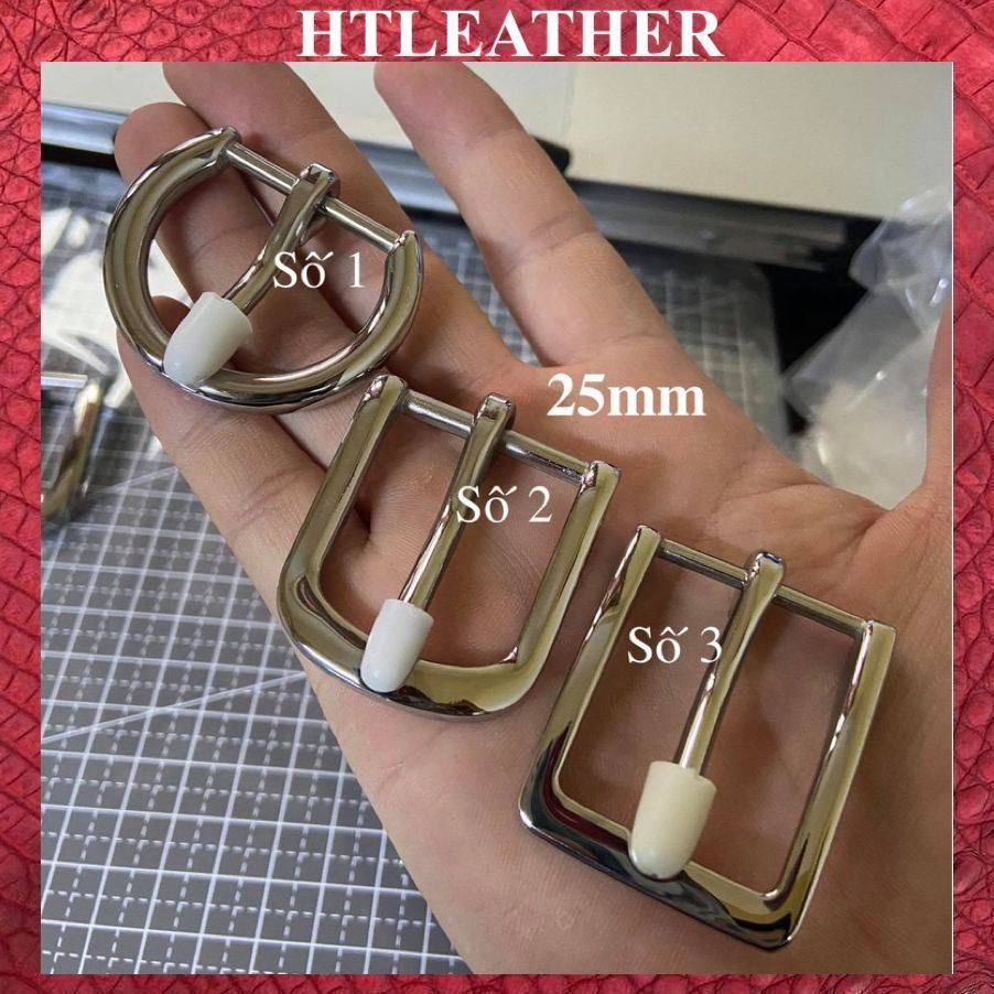 Khóa dây lưng nữ, mặt thắt lưng nữ inox 25mm