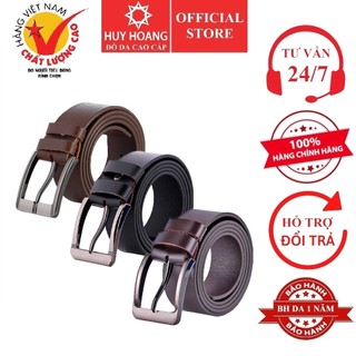 Dây nịt nam bát gài 4P màu Da HP4137, đen HP4138, nâu HP4139