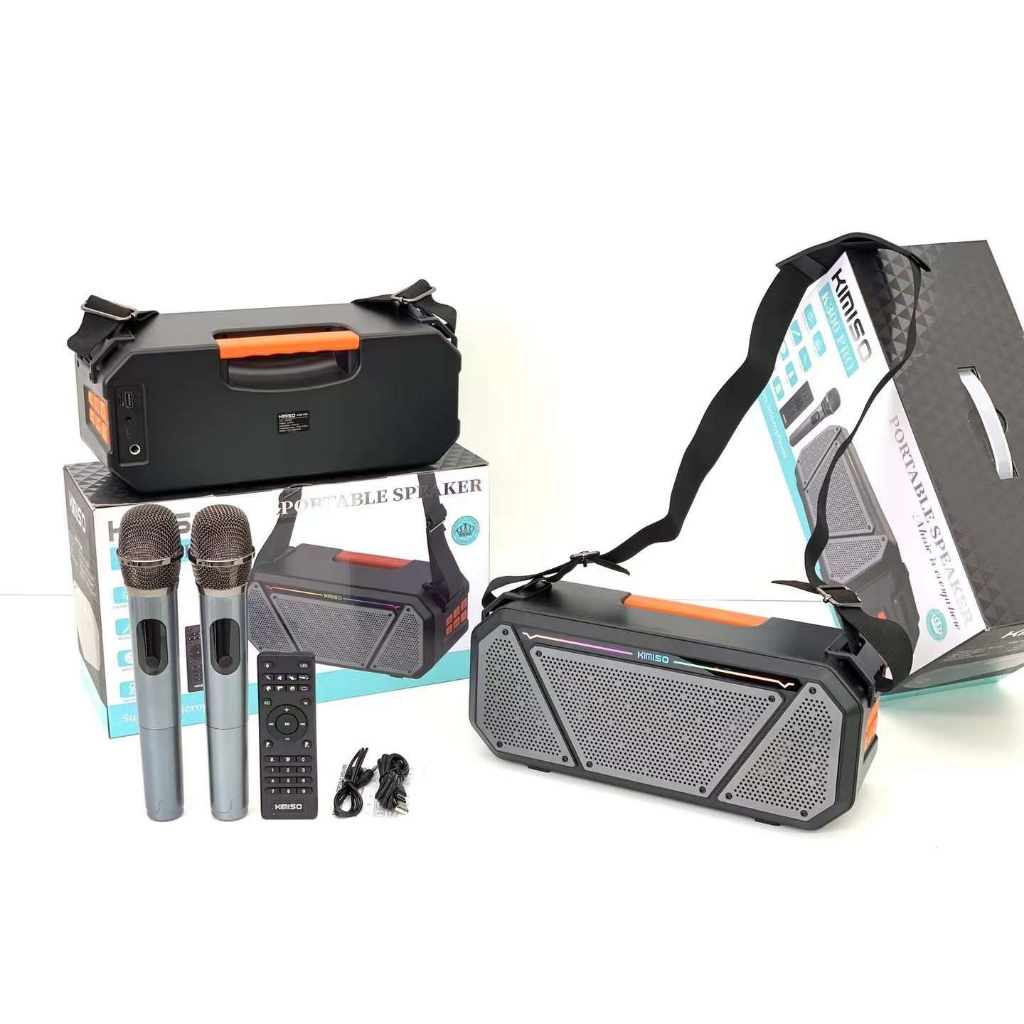 Loa Bluetooth Karaoke SK2036 Bản Cao Cấp Nhất Kèm 2 Micro Không Dây Âm Thanh Siêu Hay Nghe Nhạc Bass Căng PKBA | BigBuy360 - bigbuy360.vn