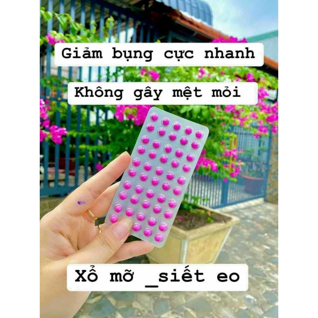 [SIÊU MẠNH] Giảm cân nhanh PLUS 30 VIÊN XÁM  dành cho cơ địa khó giảm  ( có che tên )