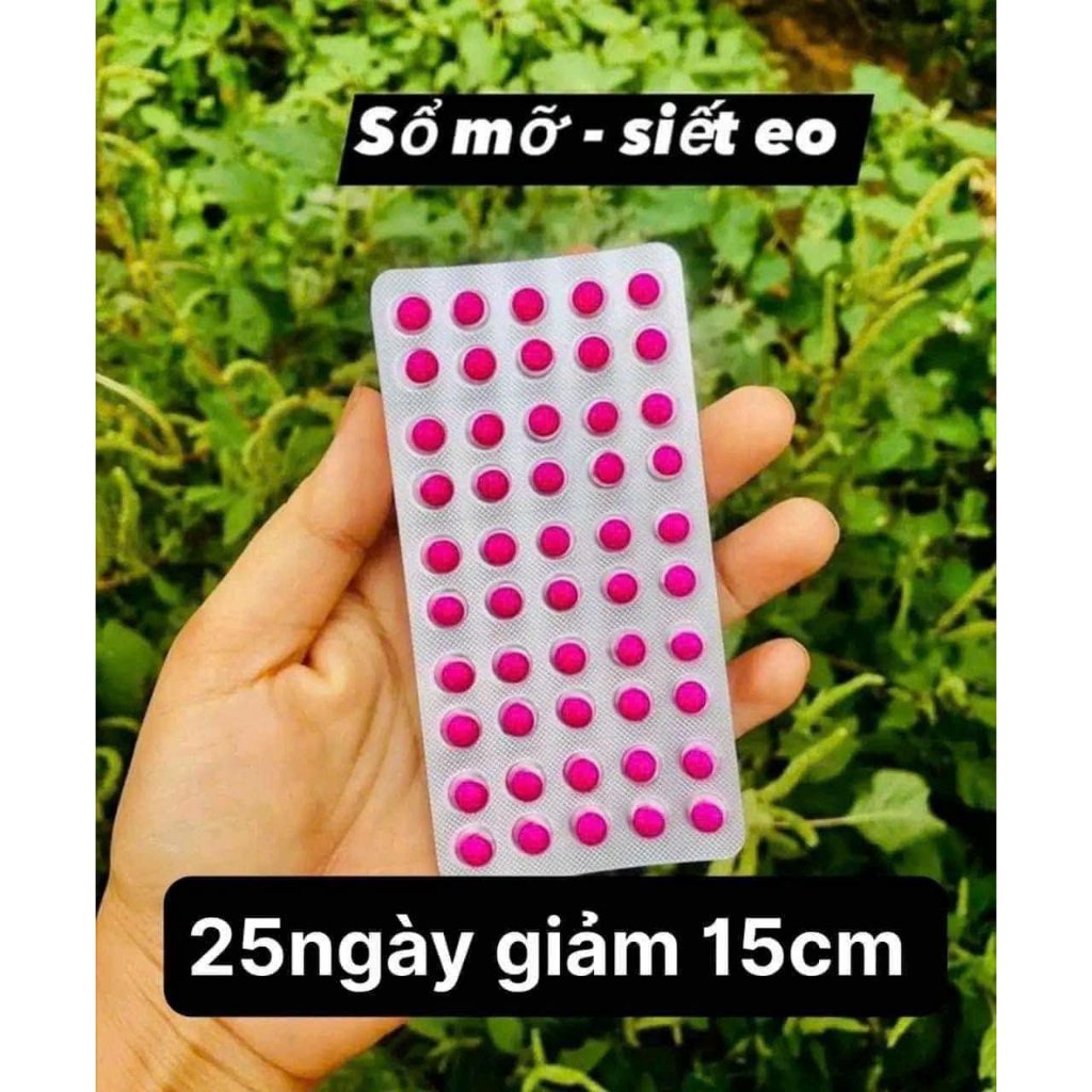 [SIÊU MẠNH] Giảm cân nhanh PLUS 30 VIÊN XÁM  dành cho cơ địa khó giảm  ( có che tên )