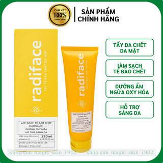 Tẩy da chết da mặt Huyền Phi Radiface làm sạch tế bào chết dưỡng ẩm hỗ trợ sáng da