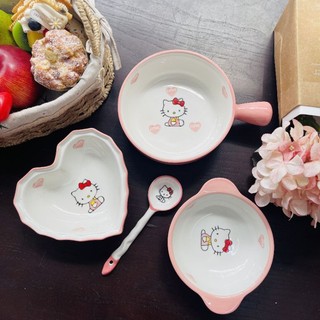 Set bát đĩa sứ kitty tách lẻ món