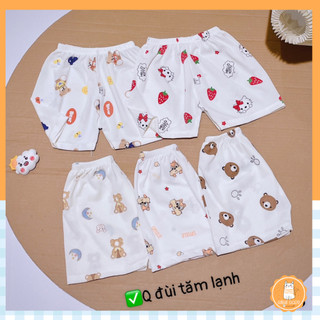 Quần đùi cho bé Mimibaby phối hoạ tiết năng động vải tăm thấm hút mồ hôi, MIMI27