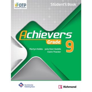 Sách - Dtpbooks - Achievers Grade 9 Student's Book with CLIL Book