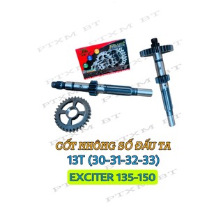 Cốt nhông số đấu TA cho xe exciter 135 - 150 thông số 13T/ 30-31-32-33