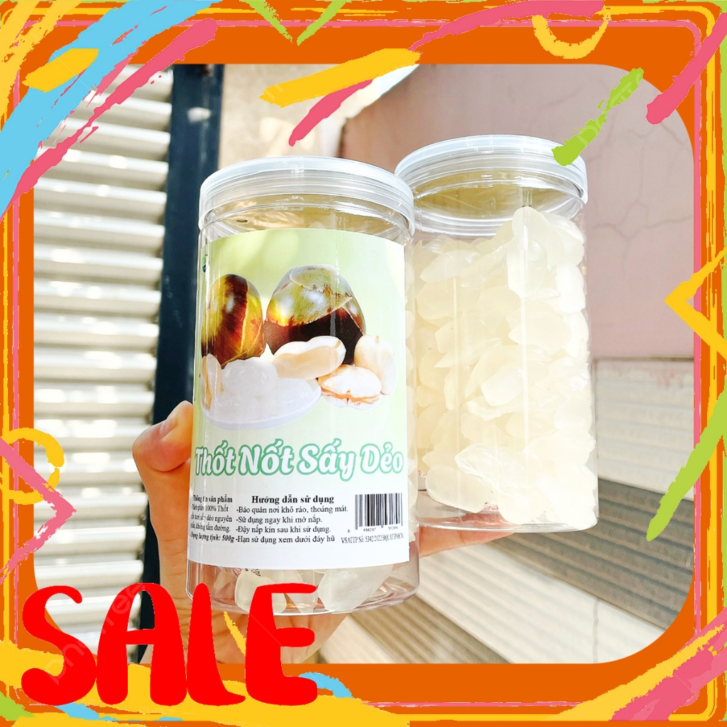 [GIÁ SHOCK] THỐT NỐT SẤY DẺO 500GR - THỐT NỐT THÁI