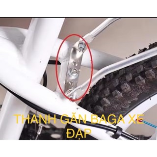 Thanh 3 lỗ gắn baga xe đạp, dùng mọi loại xe