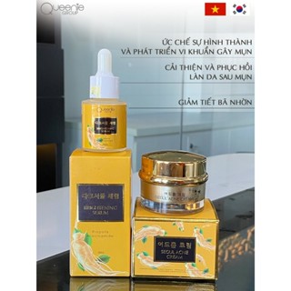 [Tặng Serum Mụn + 3 Nạ Lô Hội] Kem Face Mụn Sâm Seoul Hàn Quốc Queenie Skin - Kem Face Mụn Queenie Skin Seoul Hàn Quốc