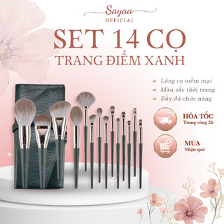Bộ Cọ Trang Điểm 14 Cây Đa Năng Cao Cấp