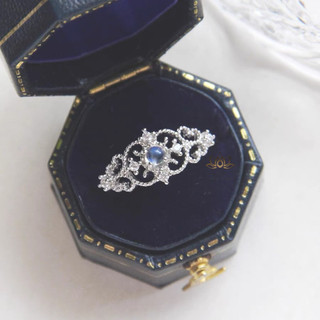 Artemis Ring - Nhẫn bạc S925 đá Moonstone