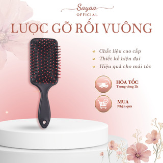 Lược Sayaa bản to gỡ rối tóc không đau nhẹ nhàng tiện dụng