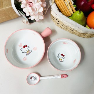 Set bát đĩa sứ kitty tách lẻ món