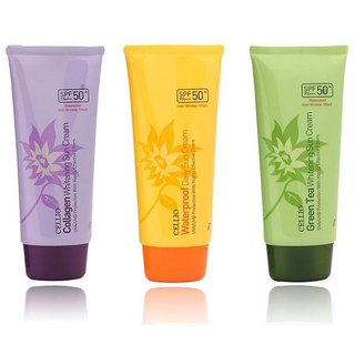 Kem chống nắng Cellio Collagen Whitening Sun Cream SPF50+ PA+++