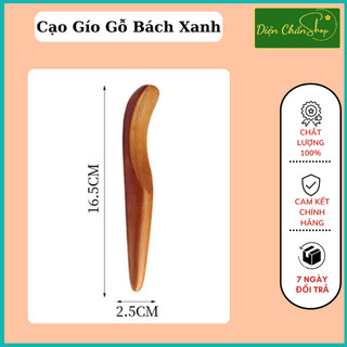 Cây cạo gió ấn huyệt bằng gỗ thơm - giúp đả thông kinh mạch và lưu thông khí huyết - dụng cụ cạo gío